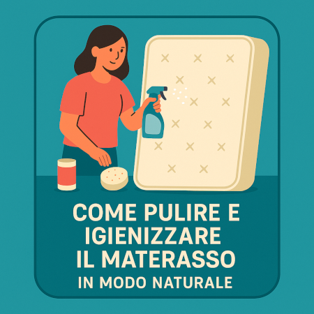 Come pulire e igienizzare il materasso in modo naturale