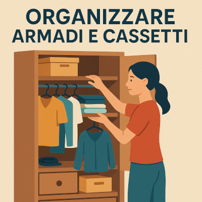 Organizzare armadi e cassetti metodo semplice per dire addio al caos