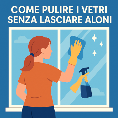 Come pulire i vetri senza lasciare aloni metodi naturali e consigli